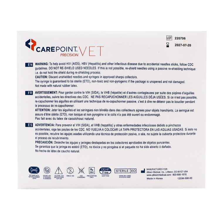 Picture of SYRINGE CAREPOINT 60cc LS ECCENTRIC TIP - 25s