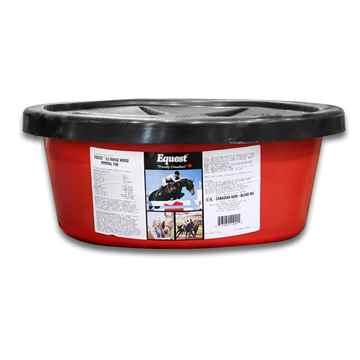 Picture of EQUEST 8:8 HORSE RED TUB w/ BLACK LID - 25kg