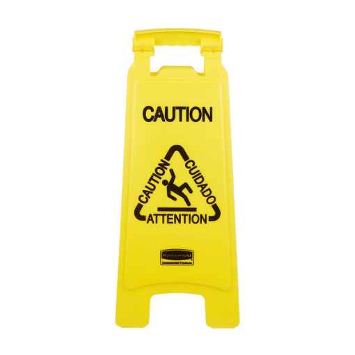 Picture of WET FLOOR CAUTION SIGN (TENT STYLE) - 26in
