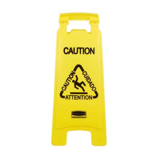 Picture of WET FLOOR CAUTION SIGN (TENT STYLE) - 26in