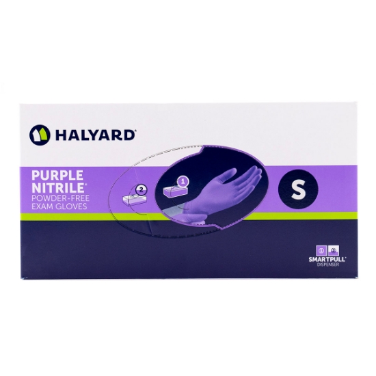 Picture of GLOVES EXAM KC PURPLE NITRILE PF SMALL - 100's