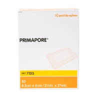 Picture of PRIMAPORE ADHESIVE NON WOVEN DRESSING 8.3cm x 6cm - 50's