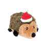 Picture of XMAS HOLIDAY CANINE ZIPPYPAW Plush Hedgehog w/ Hat - Large 