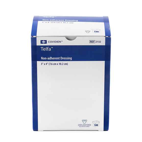 Picture of TELFA PAD NON-ADHERENT STERILE 3in x 4in - 100/box