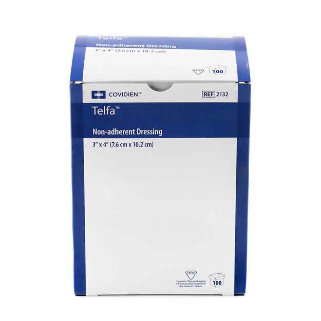 Picture of TELFA PAD NON-ADHERENT STERILE 3in x 4in - 100/box
