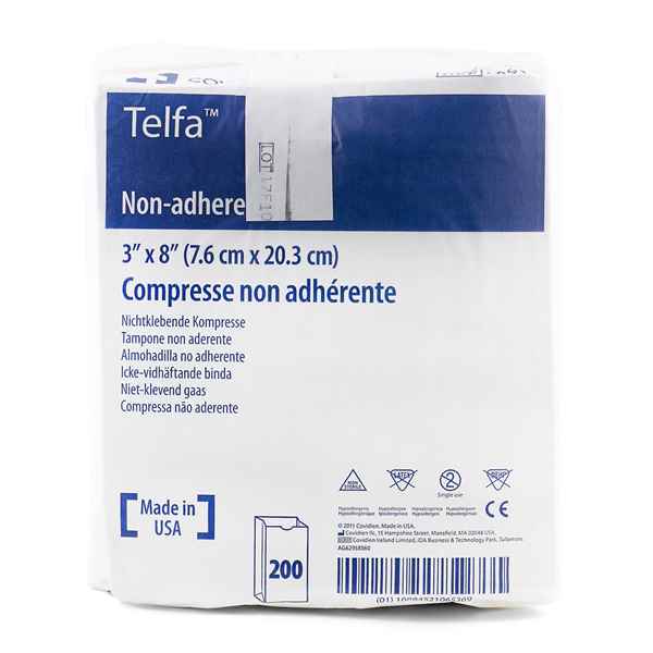Picture of TELFA PAD NON-ADHERENT N/STER 3in x 8in - 200/box
