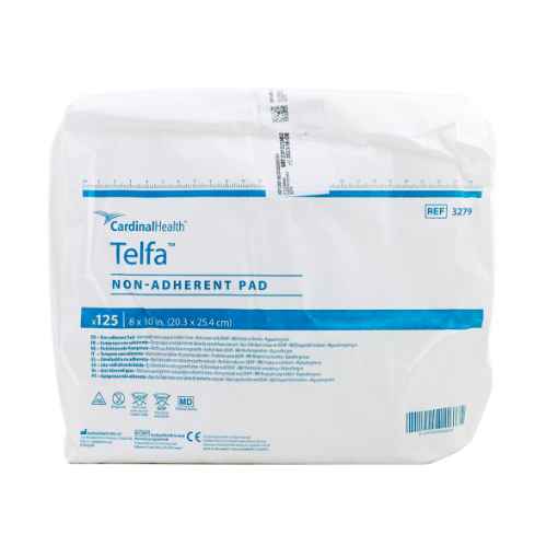 Picture of TELFA PAD NON-ADHERENT N/STER 8in x 10in - 125/box