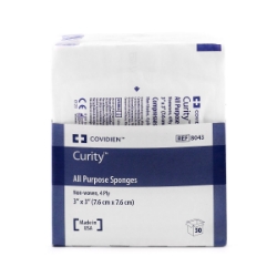 Picture of GAUZE SPONGE CURITY STERILE  4ply 3in x 3in - 50s