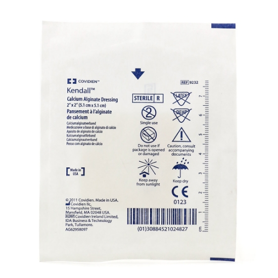 Picture of CURASORB CALCIUM ALGINATE DRESSING 2in x 2in