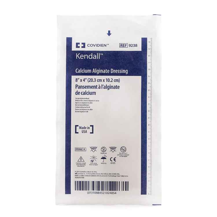 Picture of CURASORB CALCIUM ALGINATE DRESSING 8in x 4in - 5/box