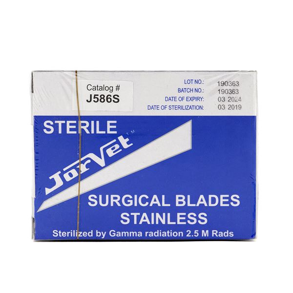 Picture of SCALPEL BLADE ss #22 (J0586S) - 100/box