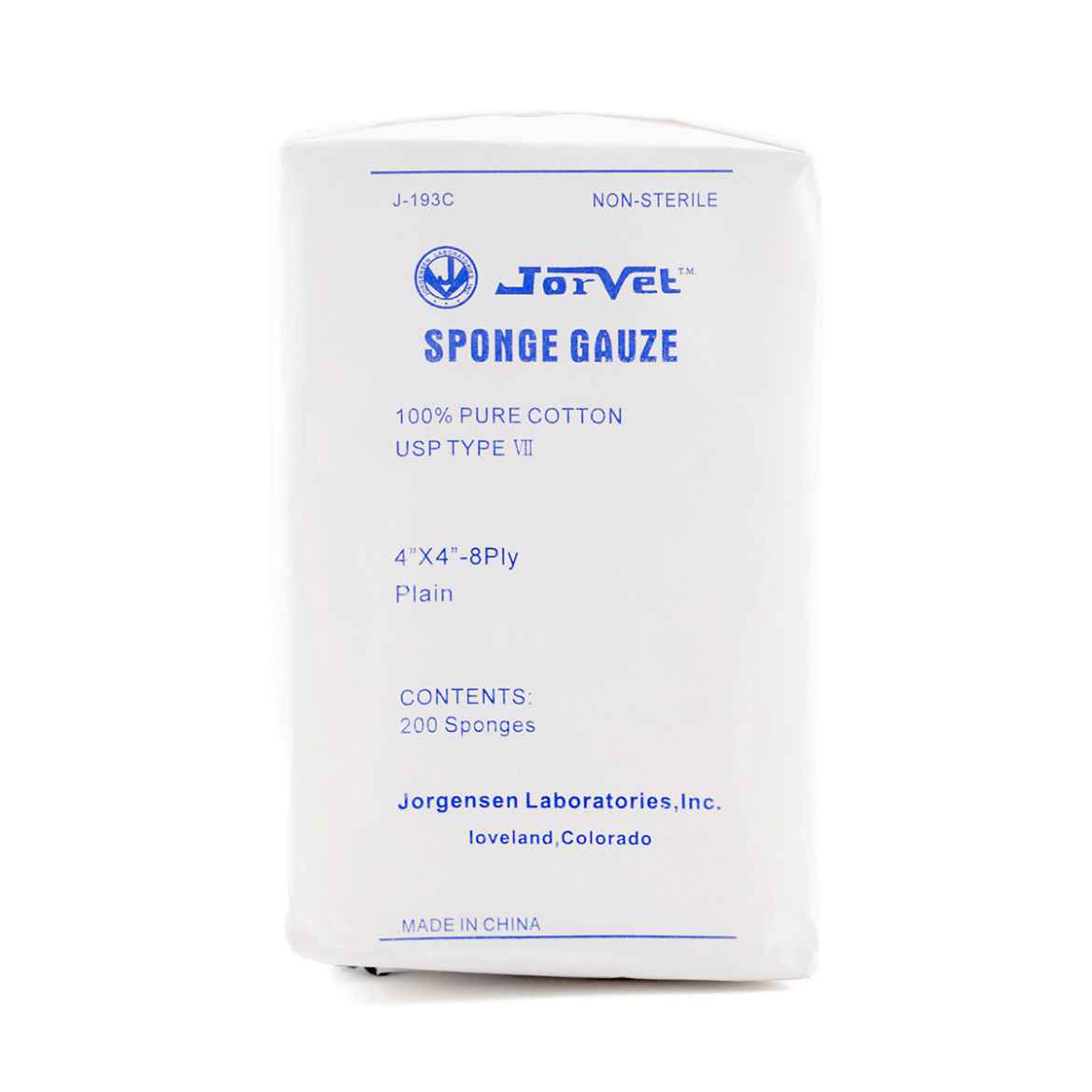 Picture of GAUZE SPONGES 4in x 4in 8/ply (J0193C) - 200/bag