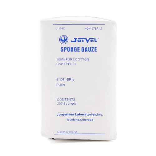 Picture of GAUZE SPONGES 4in x 4in 8/ply (J0193C) - 200/bag