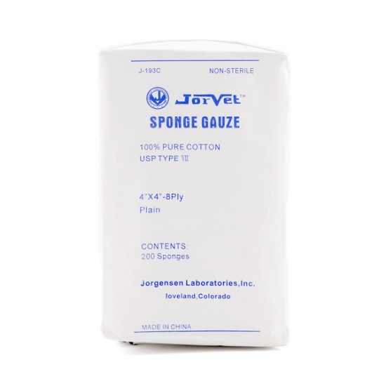 Picture of GAUZE SPONGES 4in x 4in 8/ply (J0193C) - 200/bag