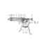Picture of ROUX SYRINGE Henke OUTER ROD w/RATCHET TEETH(J0053D32B) - 10cc