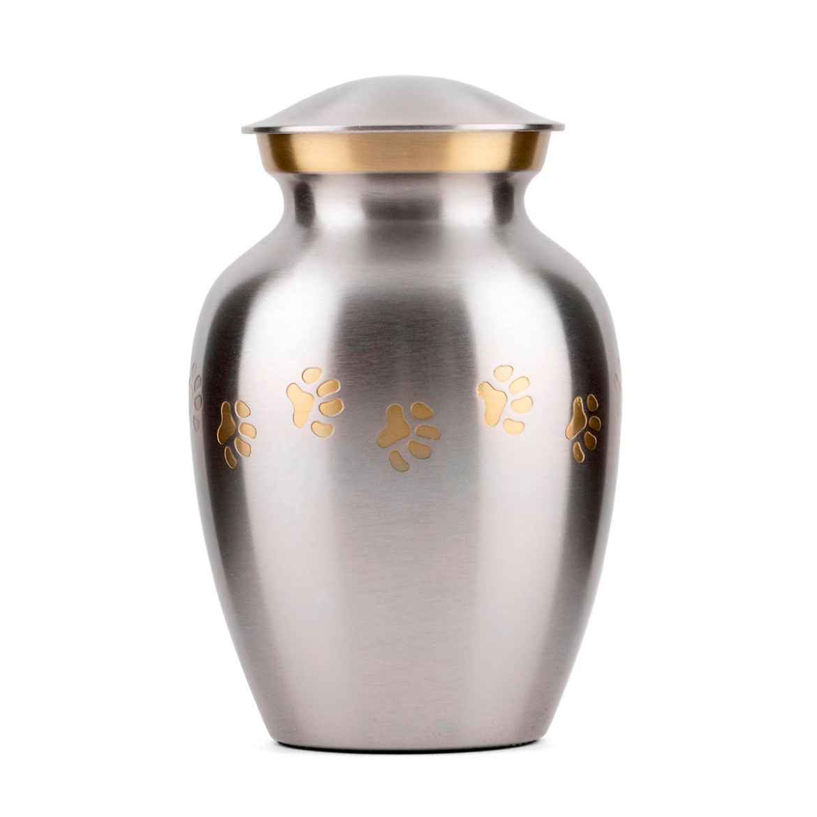 Picture of CREMATION Urn Paw Print Classic Pewter (J0316PPPXS) - X Small