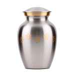 Picture of CREMATION Urn Paw Print Classic Pewter (J0316PPPXS) - X Small