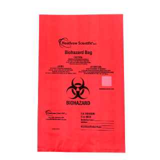 Picture of BIOHAZARDOUS DISPOSAL BAGS 3.6in x 5.1in x 8.4in - 100`s