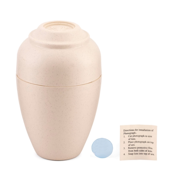 Picture of CREMATION URNEE Urn (J0310LQT) Tan - Large
