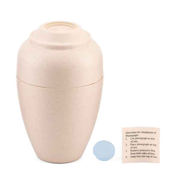 Picture of CREMATION URNEE Urn (J0310LQT) Tan - Large