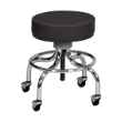 Picture of STOOL BLACK w / CHROME BASE (J0809B)