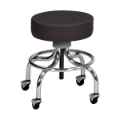 Picture of STOOL BLACK w / CHROME BASE (J0809B)