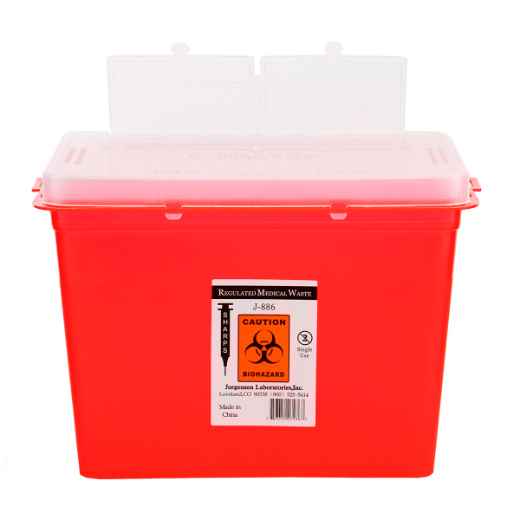 Picture of SHARPS CONTAINER (J0886) - 4 Litre