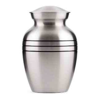 Picture of CREMATION Urn Classic Pewter (J0316D) - Small