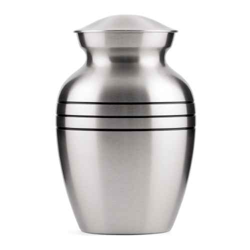 Picture of CREMATION Urn Classic Pewter (J0316D) - Small