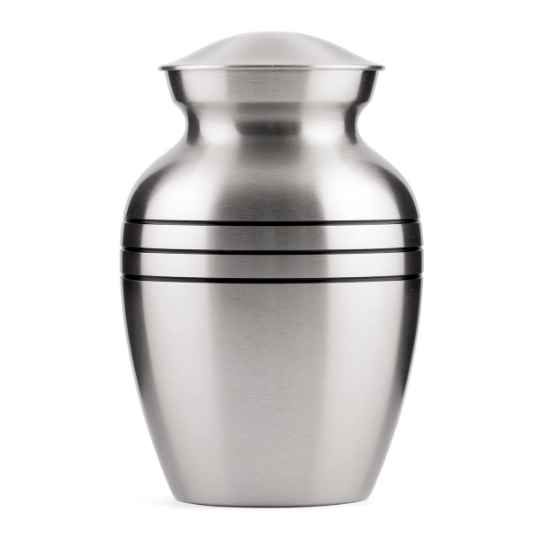 Picture of CREMATION Urn Classic Pewter (J0316D) - Small