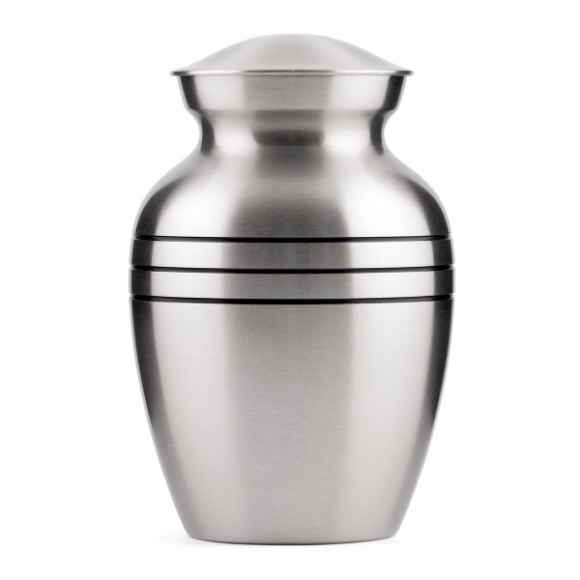 Picture of CREMATION Urn Classic Pewter (J0316D) - Small
