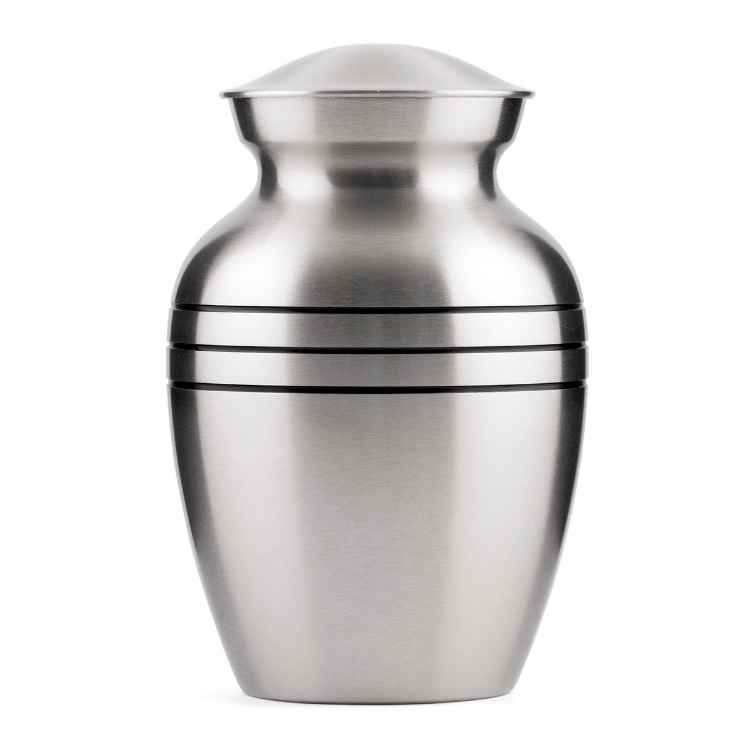 Picture of CREMATION Urn Classic Pewter (J0316D) - Small