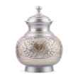 Picture of CREMATION Urn Silver Engraved (J0316M) - Medium