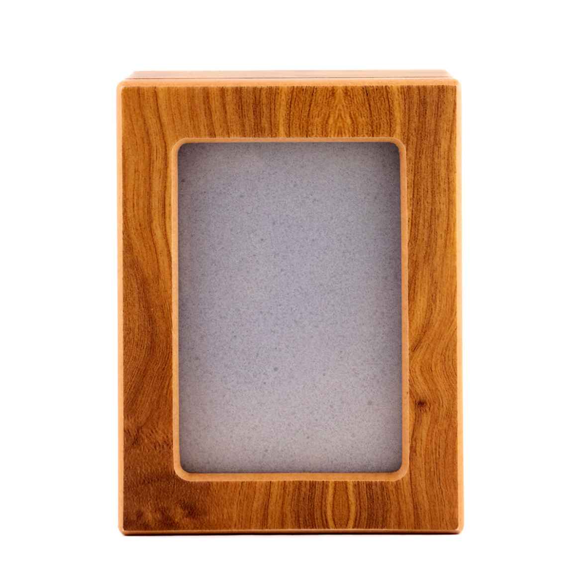 Picture of CREMATION URN Birch Finish Photo Box (J0316PBM) - Medium