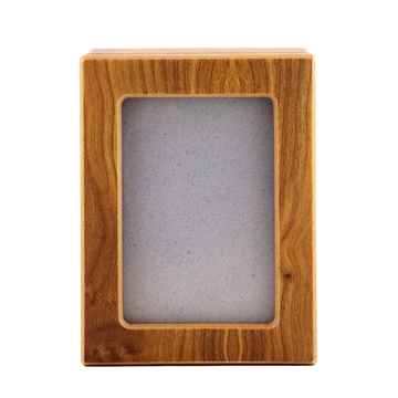 Picture of CREMATION URN Birch Finish Photo Box (J0316PBM) - Medium