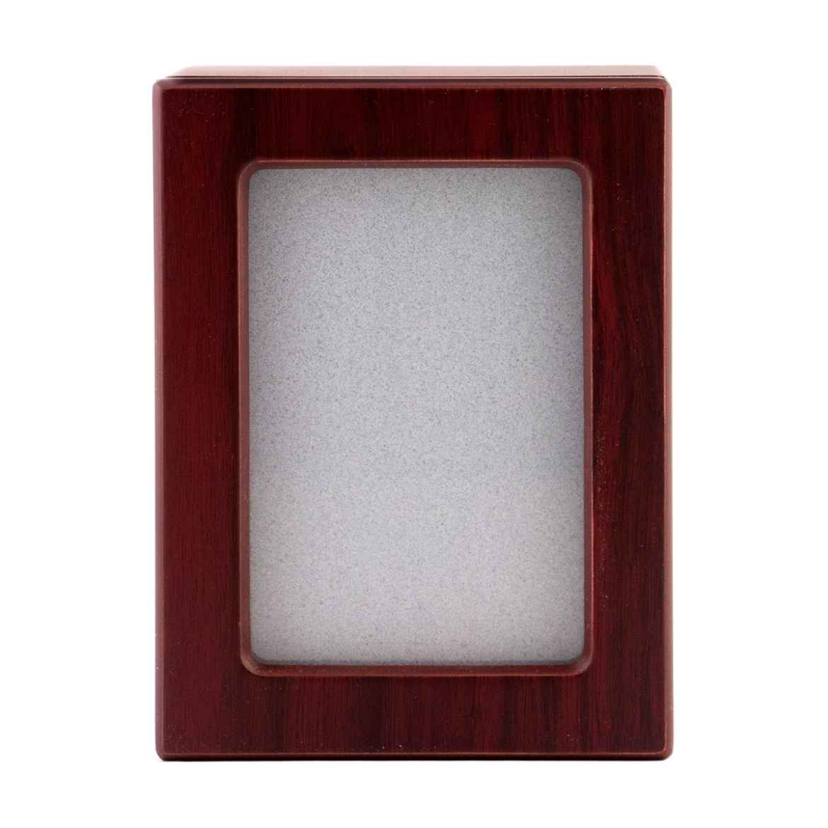 Picture of CREMATION URN Cherry Finish Photo Box (J0316PCM) - Medium