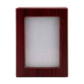 Show details for CREMATION URN Cherry Finish Photo Box (J0316PCM) - Medium Picture of CREMATION URN Cherry Finish Photo Box (J0316PCM) - Medium