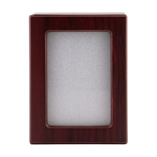 Picture of CREMATION URN Cherry Finish Photo Box (J0316PCM) - Medium