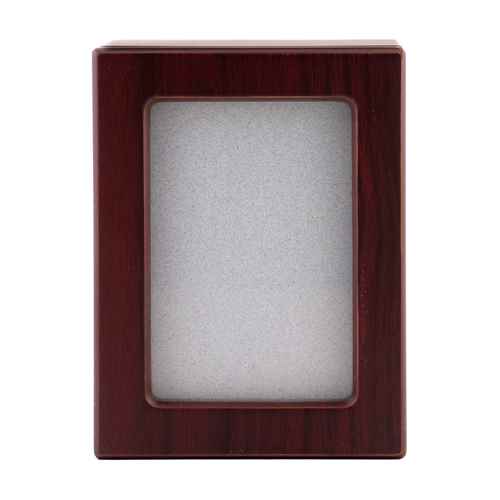 Picture of CREMATION URN Cherry Finish Photo Box (J0316PCM) - Medium