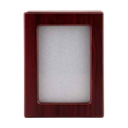 Picture of CREMATION URN Cherry Finish Photo Box (J0316PCM) - Medium