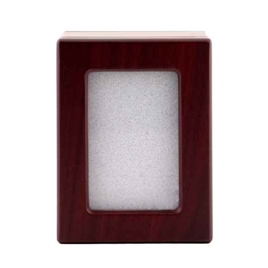 Picture of CREMATION URN Cherry Finish Photo Box (J0316PCS) - Small