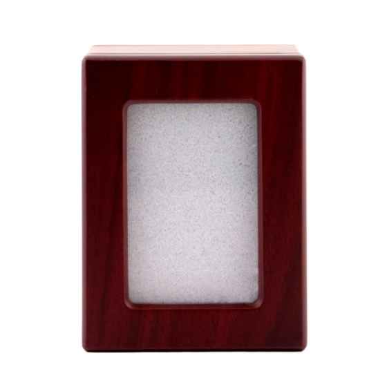 Picture of CREMATION URN Cherry Finish Photo Box (J0316PCS) - Small