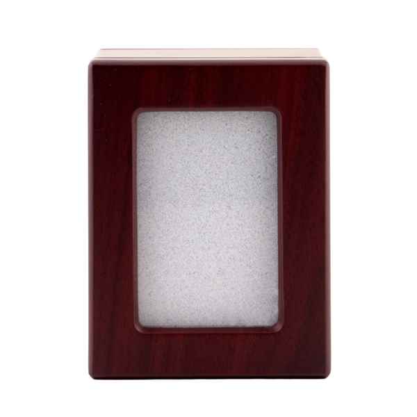 Picture of CREMATION URN Cherry Finish Photo Box (J0316PCS) - Small