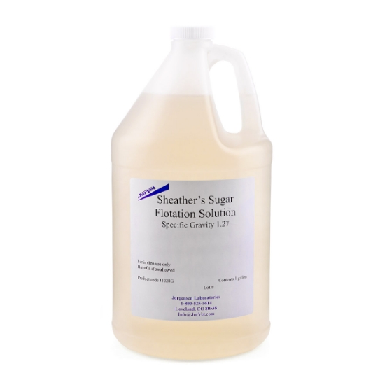 Picture of SHEATHERS SUGAR FECAL FLOTATION SOLUTION(J1028G) - 1 gallon