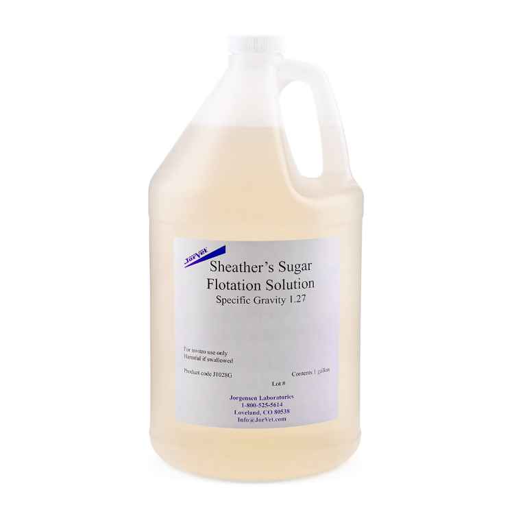 Picture of SHEATHERS SUGAR FECAL FLOTATION SOLUTION(J1028G) - 1 gallon