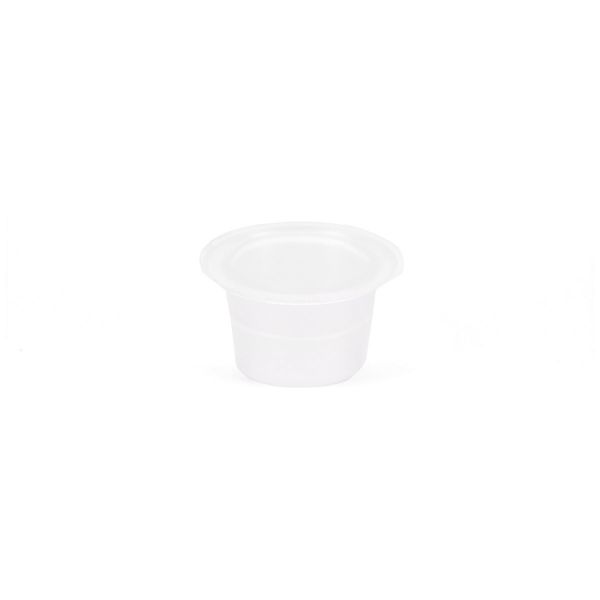 Picture of TATTOO INK CAPS Clear  (J0276TC) - 100/pk