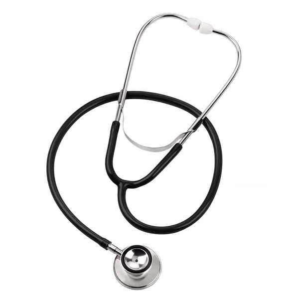 Picture of STETHOSCOPE DUAL- SIDED HEAD Jorvet with 30in Black Tubing (J0205BL)