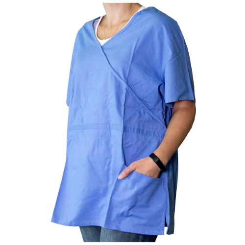 Picture of FASHION MOCK TOP Jorvet Ciel Blue (J1171C2XL) - XX Lrge