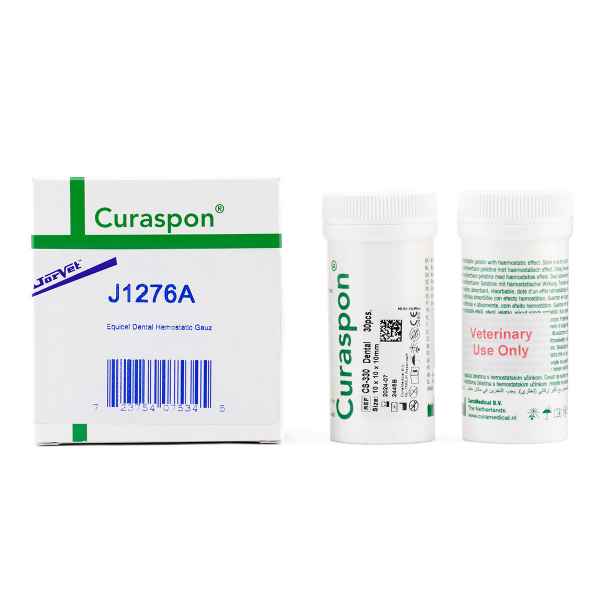 Picture of CURASPON HEMOSTATIC Absorbable DENTAL GAUZE 10x10x10mm - 60/pk