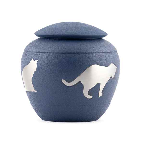 Picture of CREMATION Urn Country Blue Cat (J0316CBS)